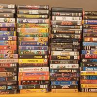 Lotto di Videocassette vhs stock 89 pezzi