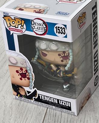 Due Funko pop di tengen e tanjiro