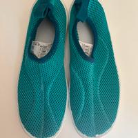 Scarpe da scoglio AQUASHOES 100 azzurre misura 34