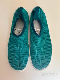 Scarpe da scoglio AQUASHOES 100 azzurre misura 34
