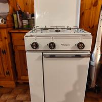 Mini cucina a gas 3 fuochi 