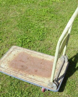 Carrello movimentazione maniglia ripiegabile