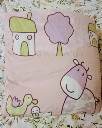 piumino lettino bambina