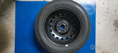 cerchio + gomma di scorta  195/60 R15