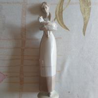 Statuina LLADRÓ Porcellana - Pastorella - 27 cm