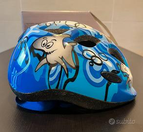 Casco bici kids ABUS taglia 50-55 cm + ginocchiere