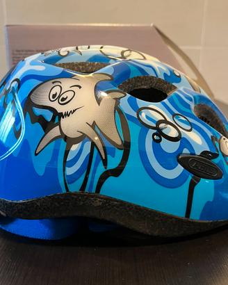 Casco bici kids ABUS taglia 50-55 cm + ginocchiere