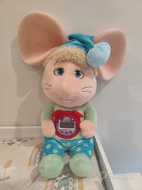 Topo Gigio Peluche Sveglia buonanotte 