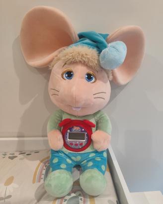 Topo Gigio Peluche Sveglia buonanotte 