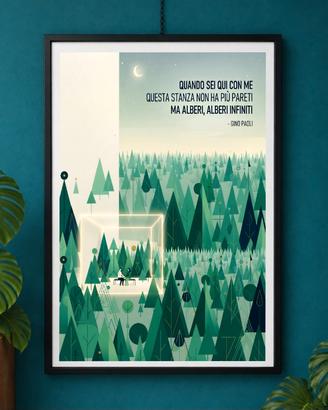 Poster "Gino Paoli" - Il cielo in una stanza 