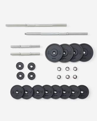 Kit Decathlon manubri e bilanciere 50kg DOMYOS