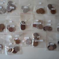 Monete straniere da tutto il mondo,18 lotti divers