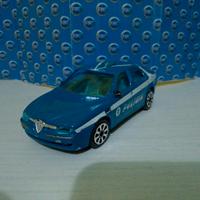  modellino Alfa Romeo 156 Polizia 1/43