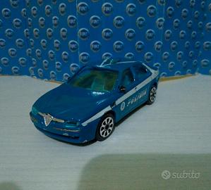  modellino Alfa Romeo 156 Polizia 1/43