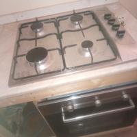 PIANO COTTURA E FORNO A GAS 