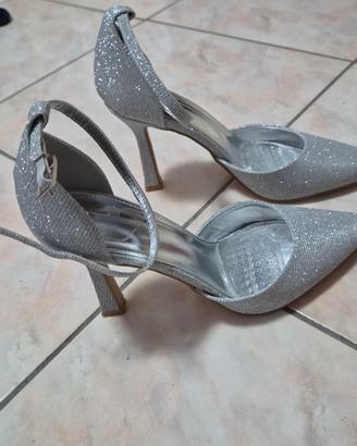 Scarpe argento