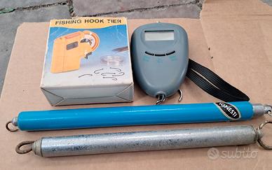 Lotto materiale pesca.