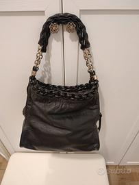 borsa nera in pelle Coccinelle 