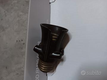 Portalampada ottone, interruttori  vintage