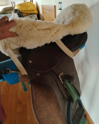sella in cuoio bambino