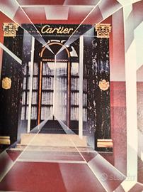 Biglietto di Auguri  vintage Cartier   raro pezzo