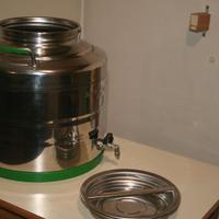 contenitore olio 30 litri con rubinetto