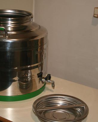 contenitore olio 30 litri con rubinetto