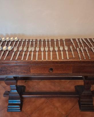 Servizio posate vintage acciaio inox – 12 coperti