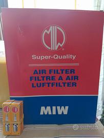 Ducati Monster filtro aria + 4 candele NGK