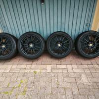 CERCHI LEGA NERI PORSCHE 997 991 19" 8.5 + 11