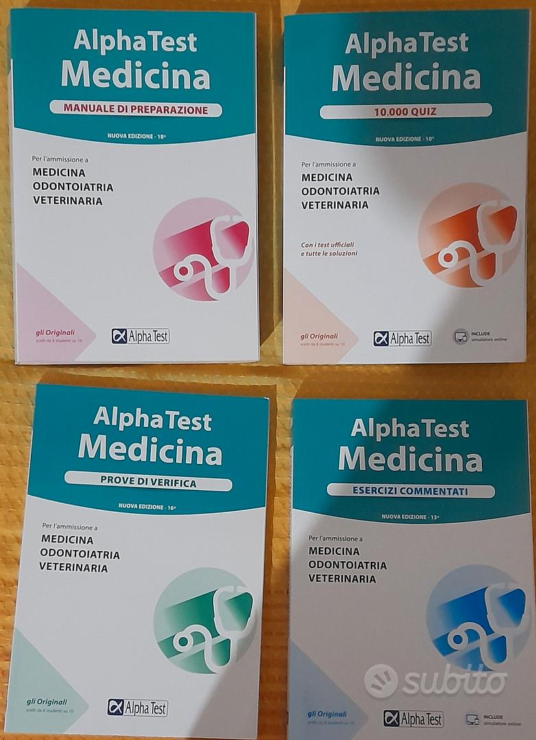 Libri Alpha Test medicina, odontoiatria e veterina - Libri e Riviste In  vendita a Ascoli Piceno