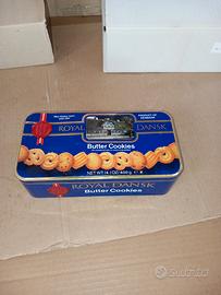 scatola  in metallo Biscotti danesi vintage 