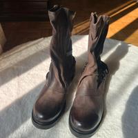 stivaletti donna pelle vera n. 40