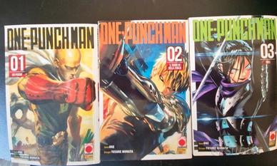 One Punch Man vol. 1-3 – Manga ITA