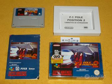 F1 Pole Position 2 GIG Super Nintendo Snes