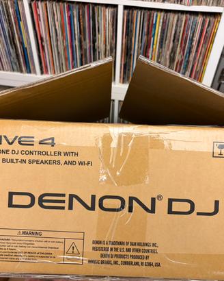 Console dj Denon sc live 4 + UDG Creator case
