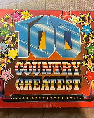 Box Set 5 LP 100 Country Greatest Lotus Records