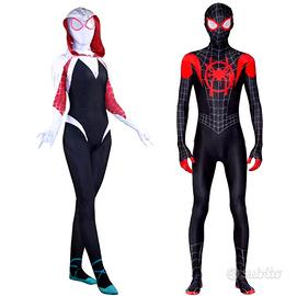 costume carnevale spiderman (uomo e/o donna)