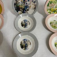 set 12 piatti Porcellana Pasqua 