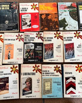 16 romanzi/libri di guerra + 4 in omaggio