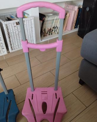 Carrello carrellino trolley porta zaino SJ gang