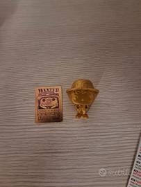 RARISSIMO LUFFY GOLD ORO - Kinder Joy x One Piece