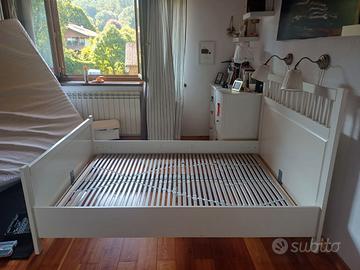 HEMNES letto francese 1 piazza e mezza 140x200 cm