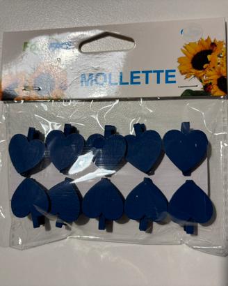 Mollette con cuoricino