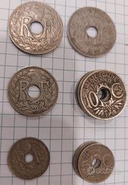 10 Monete Francesi