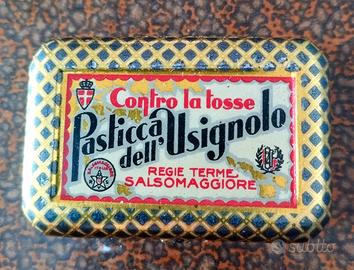 Piccola e rara scatola di metallo