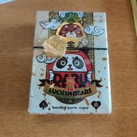Darubear! Playing cards carte da gioco bicycle