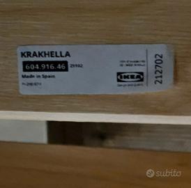 Struttura letto matrimoniale IKEA KRAKHELLA