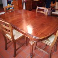 Tavolo da pranzo fine Ottocento