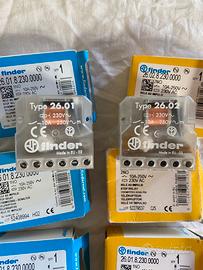 Rele’ Finder 26.01 - 26.02 passo- passo